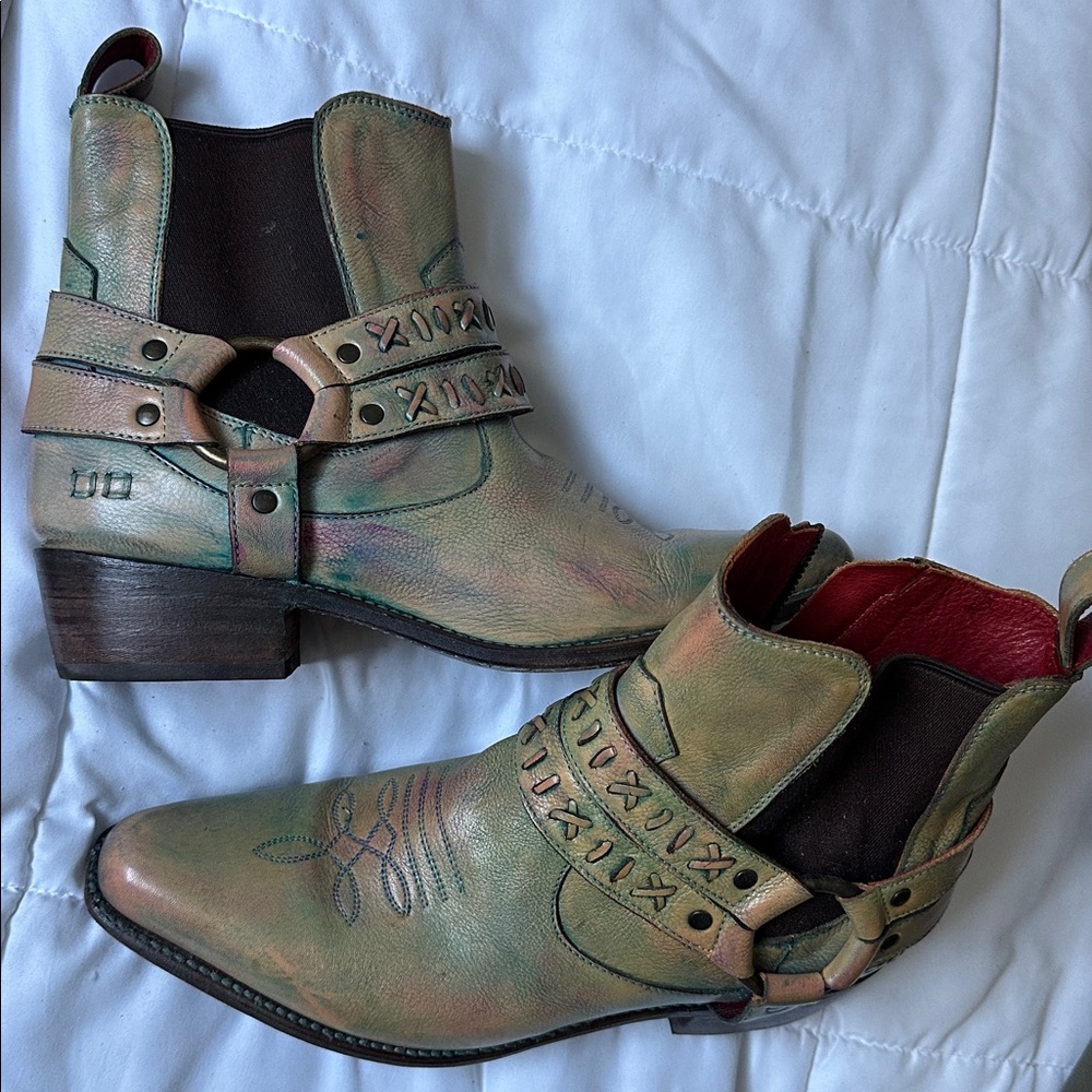 Bed Stu x Free People Watercolor Boots Size 9 - Picture 4 of 9